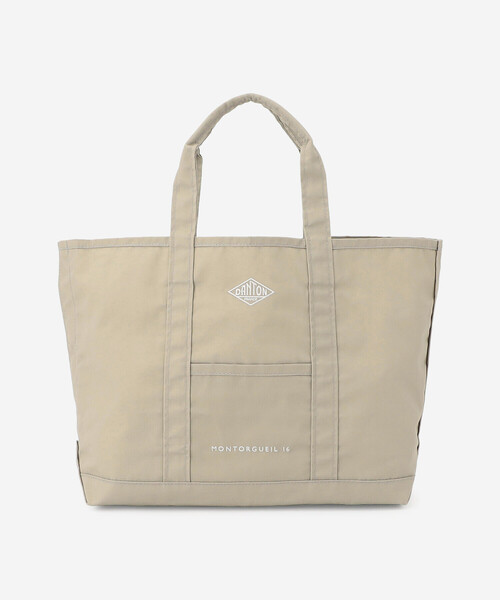 DANTON(ダントン)の「DANTON | キャンバス マルシェバッグ MONTORGUEIL UNISEX(トートバッグ・レディース・ブラック/ベージュ/サックスブルー/アイボリー/グレー・-)」の4枚目の写真