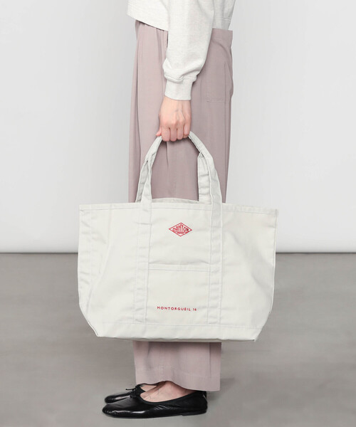 DANTON(ダントン)の「DANTON | キャンバス マルシェバッグ MONTORGUEIL UNISEX(トートバッグ・レディース・ブラック/ベージュ/サックスブルー/アイボリー/グレー・-)」の13枚目の写真