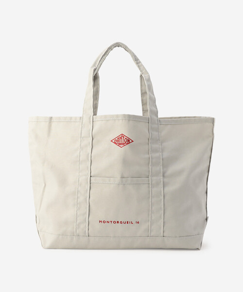 DANTON(ダントン)の「DANTON | キャンバス マルシェバッグ MONTORGUEIL UNISEX(トートバッグ・レディース・ブラック/ベージュ/サックスブルー/アイボリー/グレー・-)」の14枚目の写真