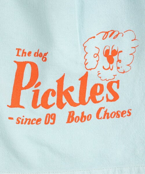 BOBO CHOSES（ボボショーズ）の「Pickles The Dog 半パンツ・布帛【キッズ】（その他パンツ・キッズ・スカイブルー・130/120/110/100）」の2枚目の写真