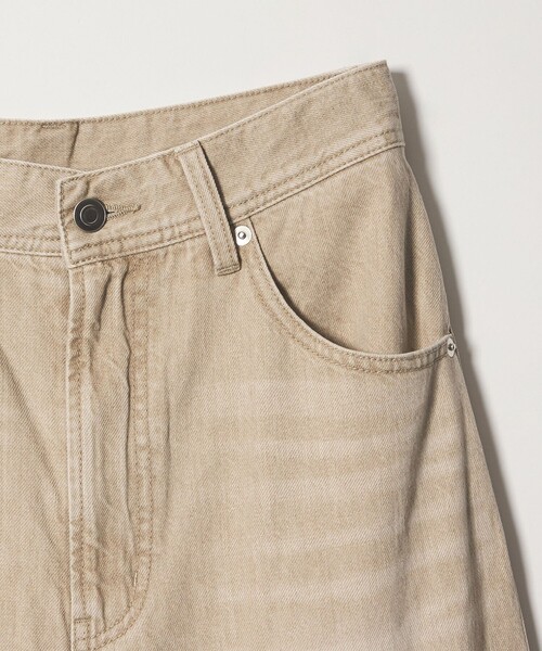 EMMEL REFINES(エメルリファインズ)の「<EMMEL REFINES>EM ソフト ワイド DNM パンツ(デニムパンツ・レディース・オフホワイト/ベージュ・S/M)」の4枚目の写真