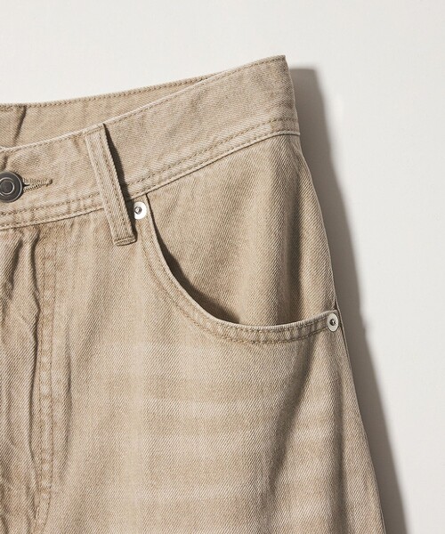 EMMEL REFINES(エメルリファインズ)の「<EMMEL REFINES>EM ソフト ワイド DNM パンツ(デニムパンツ・レディース・オフホワイト/ベージュ・S/M)」の5枚目の写真