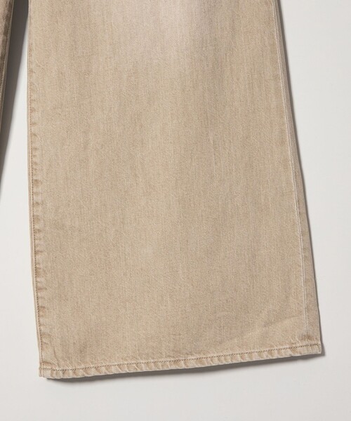 EMMEL REFINES(エメルリファインズ)の「<EMMEL REFINES>EM ソフト ワイド DNM パンツ(デニムパンツ・レディース・オフホワイト/ベージュ・S/M)」の9枚目の写真