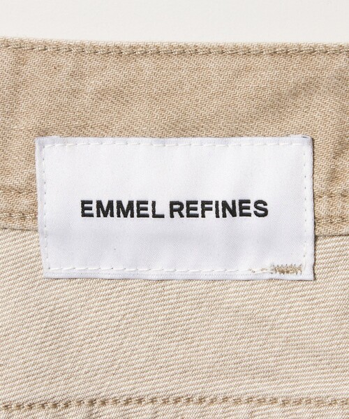 EMMEL REFINES(エメルリファインズ)の「<EMMEL REFINES>EM ソフト ワイド DNM パンツ(デニムパンツ・レディース・オフホワイト/ベージュ・S/M)」の11枚目の写真