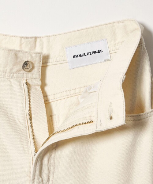 EMMEL REFINES(エメルリファインズ)の「<EMMEL REFINES>EM ソフト ワイド DNM パンツ(デニムパンツ・レディース・オフホワイト/ベージュ・S/M)」の13枚目の写真
