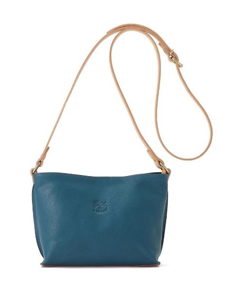 IL BISONTE(イルビゾンテ)の「IL BISONTE / SHOULDER BAG / 2026 SPRING SUMMER(ショルダーバッグ・レディース・ブラック/インディゴブルー/ダークブラウン・FREE)」の1枚目の写真