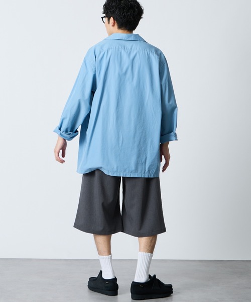 UMBRO（アンブロ）の「[UMBRO/アンブロ] 別注 ワンポイント刺繍ロゴ バギーショートパンツ（その他パンツ・レディース・ブラック/グレー/ベージュ・S/M/L/XL）」の4枚目の写真