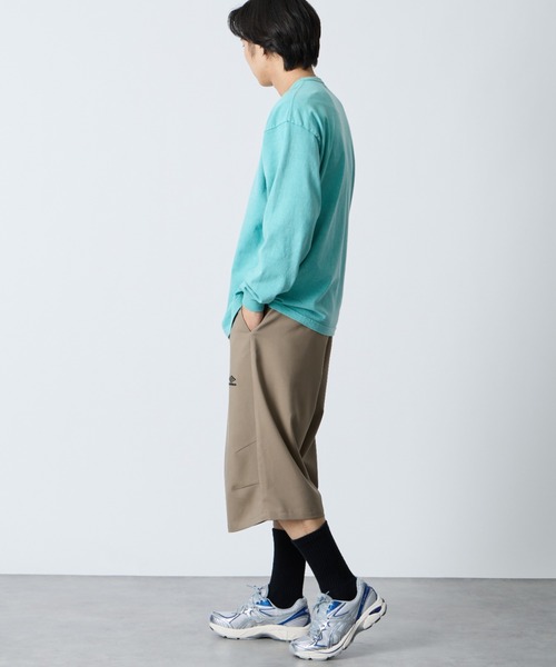 UMBRO（アンブロ）の「[UMBRO/アンブロ] 別注 ワンポイント刺繍ロゴ バギーショートパンツ（その他パンツ・レディース・ブラック/グレー/ベージュ・S/M/L/XL）」の12枚目の写真