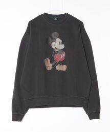 Lafayette | ディズニー ミッキー ピグメントクルースウェット［DMK-MTR22 PIGMENT CREWSWEAT DISNEY MICKEY］(スウェット)