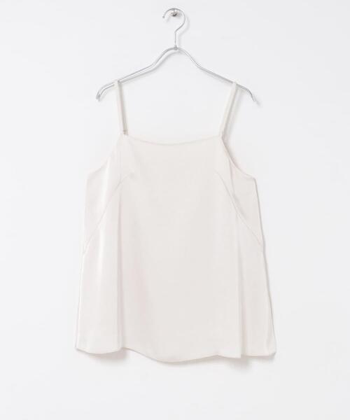 URBAN RESEARCH ROSSO WOMEN（アーバンリサーチ　ロッソ）の「ヴィンテージシルキーサテンキャミソール（キャミソール・レディース・ベージュ系その他/オフホワイト・FREE）」の5枚目の写真