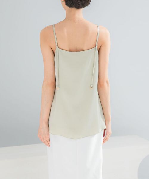 URBAN RESEARCH ROSSO WOMEN（アーバンリサーチ　ロッソ）の「ヴィンテージシルキーサテンキャミソール（キャミソール・レディース・ベージュ系その他/オフホワイト・FREE）」の12枚目の写真