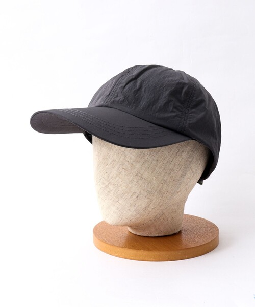 halo commodity（ハロ　コモディティー）の「【halo commodity】ナイロン Karst Cap 26SS（h261-232）（キャップ・メンズ・グレー/ブラック/ネイビー・FREE）」の4枚目の写真