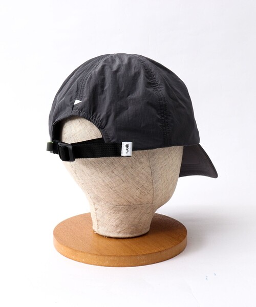 halo commodity（ハロ　コモディティー）の「【halo commodity】ナイロン Karst Cap 26SS（h261-232）（キャップ・メンズ・グレー/ブラック/ネイビー・FREE）」の5枚目の写真