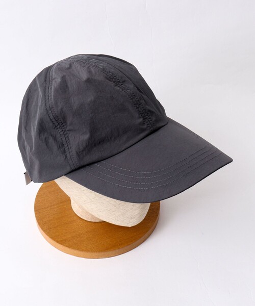 halo commodity（ハロ　コモディティー）の「【halo commodity】ナイロン Karst Cap 26SS（h261-232）（キャップ・メンズ・グレー/ブラック/ネイビー・FREE）」の6枚目の写真