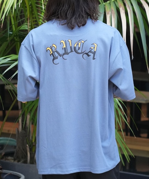 RVCA(ルーカ)の「RVCA メンズ BACK SIDE OE RVCA SS Tシャツ 【2026年春夏モデル】/ルーカバックプリント半袖Tシャツ(Tシャツ/カットソー・メンズ・ブラック/ネイビー/ホワイト・LARGE/MEDIUM/X-LARGE/SMALL)」の3枚目の写真