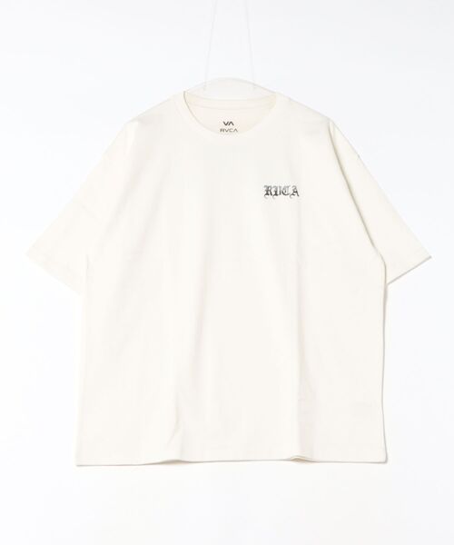 RVCA(ルーカ)の「RVCA メンズ BACK SIDE OE RVCA SS Tシャツ 【2026年春夏モデル】/ルーカバックプリント半袖Tシャツ(Tシャツ/カットソー・メンズ・ブラック/ネイビー/ホワイト・LARGE/MEDIUM/X-LARGE/SMALL)」の19枚目の写真