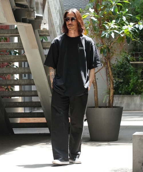 RVCA(ルーカ)の「RVCA メンズ BACK SIDE OE RVCA SS Tシャツ 【2026年春夏モデル】/ルーカバックプリント半袖Tシャツ(Tシャツ/カットソー・メンズ・ブラック/ネイビー/ホワイト・LARGE/MEDIUM/X-LARGE/SMALL)」の18枚目の写真