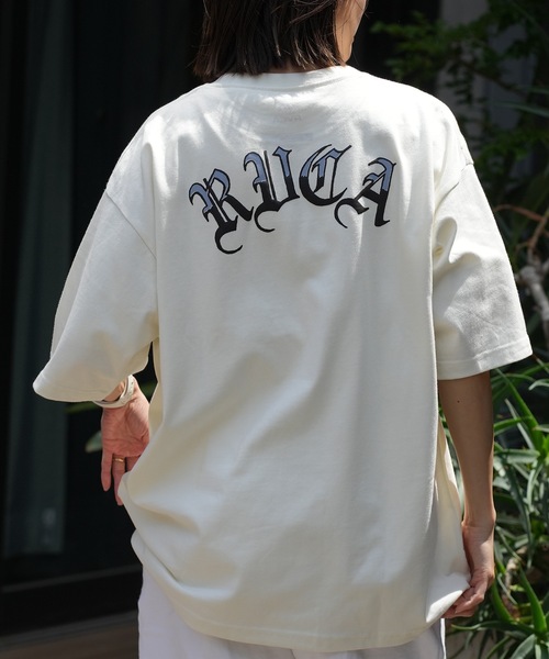RVCA(ルーカ)の「RVCA メンズ BACK SIDE OE RVCA SS Tシャツ 【2026年春夏モデル】/ルーカバックプリント半袖Tシャツ(Tシャツ/カットソー・メンズ・ブラック/ネイビー/ホワイト・LARGE/MEDIUM/X-LARGE/SMALL)」の14枚目の写真