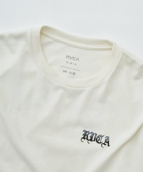 RVCA(ルーカ)の「RVCA メンズ BACK SIDE OE RVCA SS Tシャツ 【2026年春夏モデル】/ルーカバックプリント半袖Tシャツ(Tシャツ/カットソー・メンズ・ブラック/ネイビー/ホワイト・LARGE/MEDIUM/X-LARGE/SMALL)」の20枚目の写真