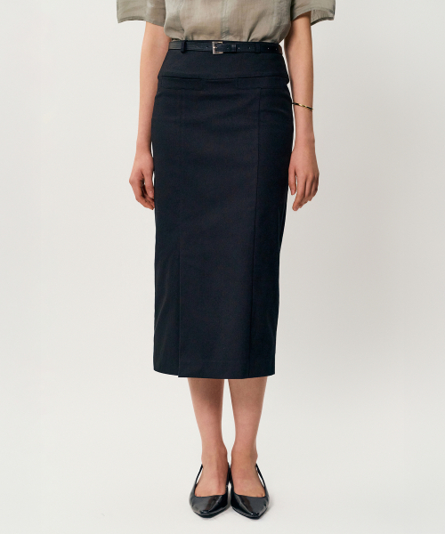 MAYVERU(メイバーユー)の「Rico cotton skrit _ Black(スカート・レディース・その他・SMALL/MEDIUM)」の1枚目の写真