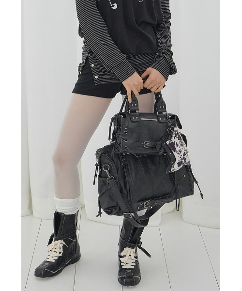 A'GEM/9 × .kom 『FANCY CLUB/ファンシークラブ』 BELTED WASHING