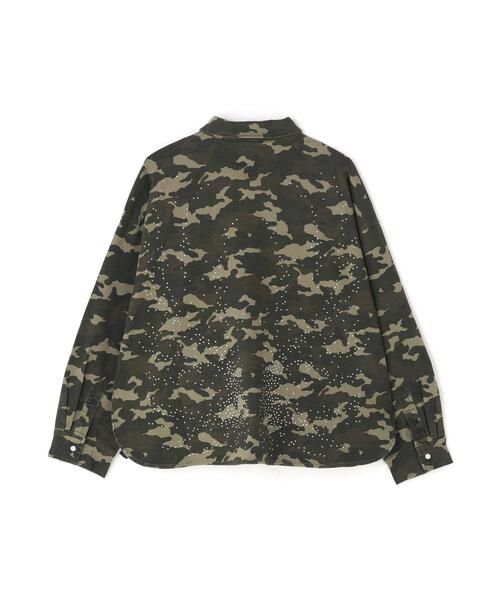 ROYAL FLASH（ロイヤルフラッシュ）の「ＦＲ／ＳＴＯＮＥ　ＳＨ（Tシャツ/カットソー・メンズ・カーキ/ブラック・L/M）」の4枚目の写真