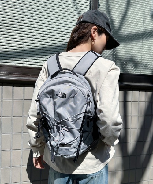 THE NORTH FACE(ザノースフェイス)の「◇THE NORTH FACE◇ WHITE LABEL 正規品/ノートPC収納可能/大容量/アセンド LT 15 ASCEND LT 15(バックパック/リュック・レディース・ライトグレー/ブラック・FREE)」の4枚目の写真
