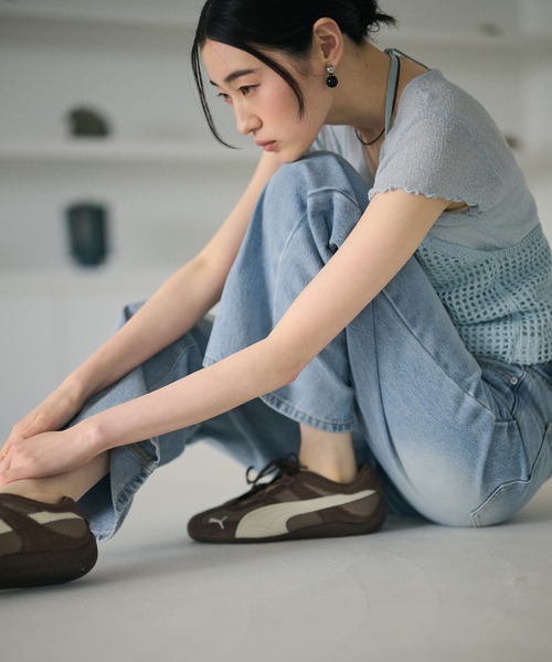 LAULEN(ローレン)の「crew neck mellow sleeves tops /クルーネックメロースリーブトップス(Tシャツ/カットソー・レディース・ホワイト/チャコールグレー/ブラック/ライトブルー/ライトグリーン/ピンク・FREE)」の17枚目の写真