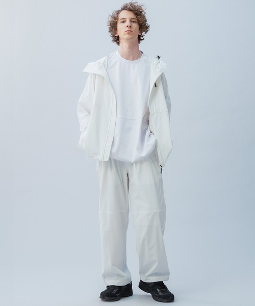 +phenix(プラスフェニックス)の「+phenix(プラスフェニックス) AIRFLOW PANTS / エアフローパンツ(その他パンツ・メンズ・チャコール/ブラック/ホワイト・L/M/XL)」の13枚目の写真