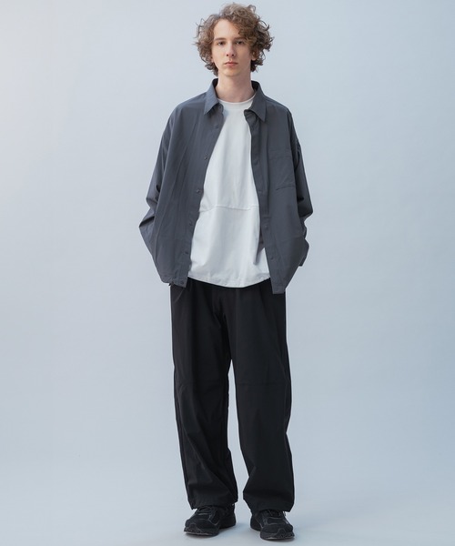 +phenix(プラスフェニックス)の「+phenix(プラスフェニックス) AIRFLOW PANTS / エアフローパンツ(その他パンツ・メンズ・チャコール/ブラック/ホワイト・L/M/XL)」の18枚目の写真