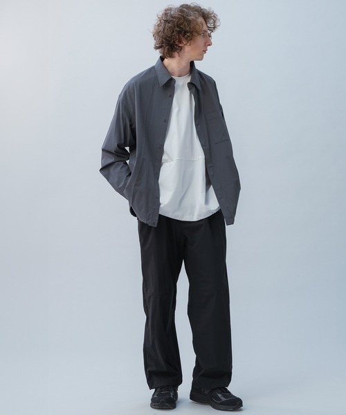 +phenix(プラスフェニックス)の「+phenix(プラスフェニックス) AIRFLOW PANTS / エアフローパンツ(その他パンツ・メンズ・チャコール/ブラック/ホワイト・L/M/XL)」の20枚目の写真