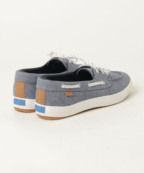 Keds(ケッズ)の「Keds ケッズ センター スリー ボート シャンブレー ブルー(スニーカー・レディース・ブルー・22.5cm/23.0cm/23.5cm/24.0cm/24.5cm/25.0cm)」の8枚目の写真