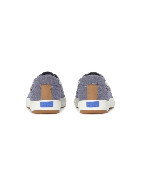 Keds(ケッズ)の「Keds ケッズ センター スリー ボート シャンブレー ブルー(スニーカー・レディース・ブルー・22.5cm/23.0cm/23.5cm/24.0cm/24.5cm/25.0cm)」の4枚目の写真