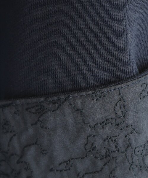 LAURA ASHLEY(ローラアシュレイ)の「【7分袖/コットン100%/見返し刺繍入り/5colors】ハービー フィールド柄プルオーバー(Tシャツ/カットソー・レディース・ライトオレンジ系/グリーン/オフホワイト/ネイビー/ライトブルー・38/40)」の20枚目の写真