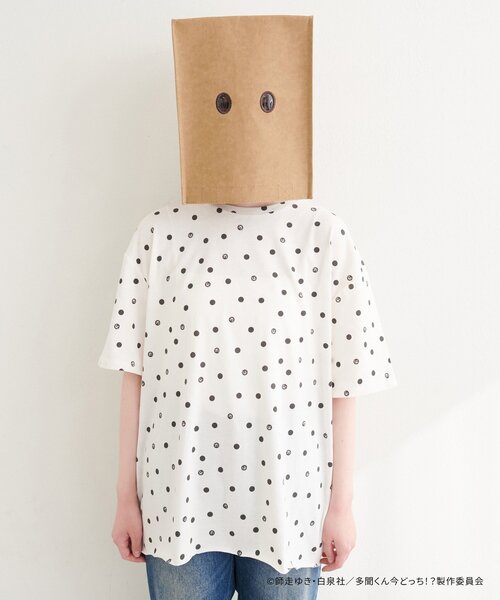 natural couture（ナチュラルクチュール）の「〈多聞くん今どっち！？コラボ〉多聞くんになれる！！紙袋トートBAG（トートバッグ・レディース・その他1・FREE）」の3枚目の写真