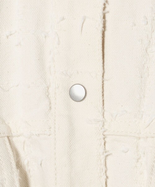 UNITED ARROWS（ユナイテッドアローズ）の「ジャガード ワーク シャツ ジャケット ‐ウォッシャブル‐（その他アウター・レディース・ナチュラル・FREE）」の5枚目の写真