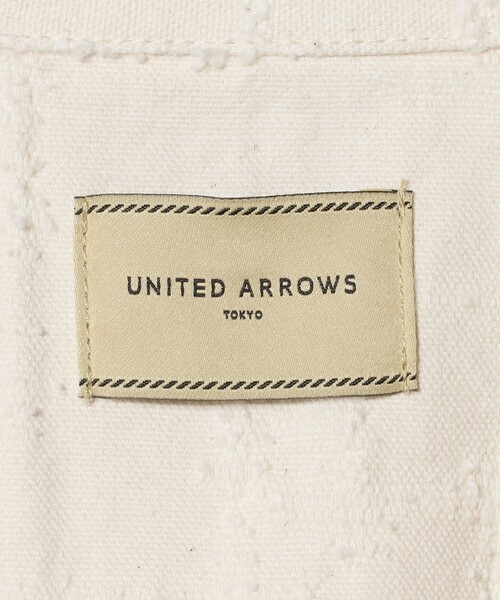 UNITED ARROWS(ユナイテッドアローズ)の「ジャガード ワーク シャツ ジャケット ‐ウォッシャブル‐(その他アウター・レディース・ナチュラル・FREE)」の3枚目の写真