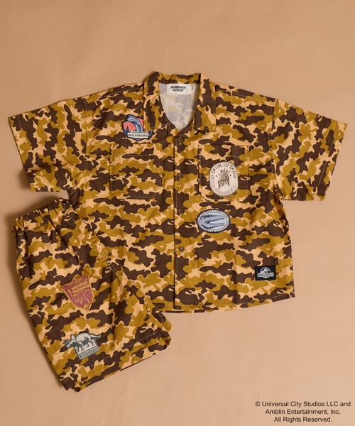 PAIRMANON STREET（ペアマノンストリート）の「【ジュラシック・ワールド】【100~160cm】サファリシャツ【ペアマノンストリート】（シャツ/ブラウス・キッズ・ブラック/カーキ・100/110/120/130/140/150/160）」の19枚目の写真