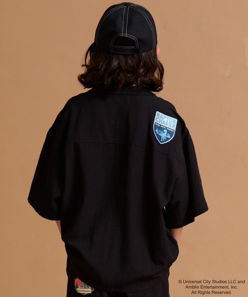 PAIRMANON STREET（ペアマノンストリート）の「【ジュラシック・ワールド】【100~160cm】サファリシャツ【ペアマノンストリート】（シャツ/ブラウス・キッズ・ブラック/カーキ・100/110/120/130/140/150/160）」の4枚目の写真