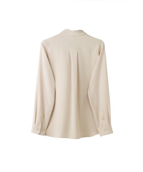 Her lip to（ハーリップトゥー）の「Multi-Way Twill Shirt（シャツ/ブラウス・レディース・ベージュ/オフホワイト/サックスブルー・S/M）」の13枚目の写真