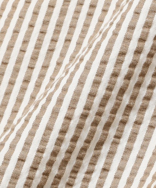 BRILLA per il gusto(ブリッラペルイルグースト)の「シアサッカー ストライプ イージーパンツ(その他パンツ・メンズ・ブルー/ブラウン系その他3・48/44/50/52/46)」の6枚目の写真