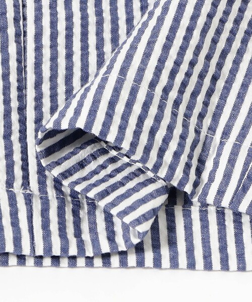 BRILLA per il gusto(ブリッラペルイルグースト)の「シアサッカー ストライプ イージーパンツ(その他パンツ・メンズ・ブルー/ブラウン系その他3・48/44/50/52/46)」の13枚目の写真