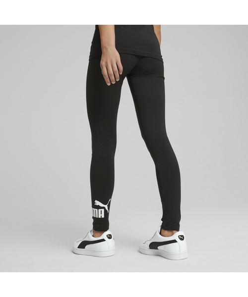 PUMA(プーマ)の「PUMA プーマ ガールズ ESS NO1 ロゴ レギンス 120-160cm(レギンス/スパッツ・キッズ・ブラック・150/130/140/120/160)」の2枚目の写真