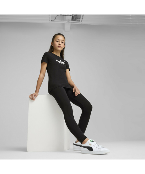 PUMA(プーマ)の「PUMA プーマ ガールズ ESS NO1 ロゴ レギンス 120-160cm(レギンス/スパッツ・キッズ・ブラック・150/130/140/120/160)」の3枚目の写真