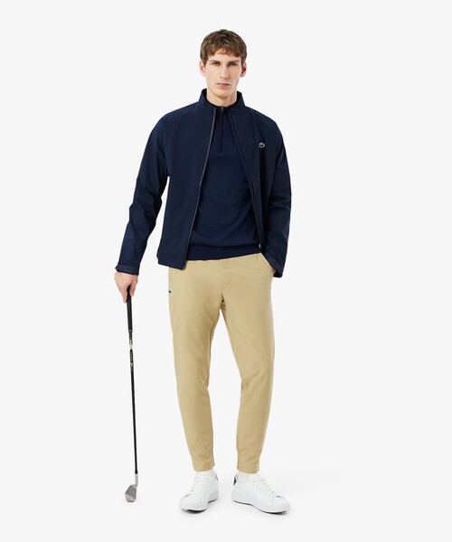 LACOSTE(ラコステ)の「ヒートレギュレーティング COOLMAX ハーフジップハイゲージニット(ニット/セーター・メンズ・ダークアッシュ・3/4/5)」の13枚目の写真