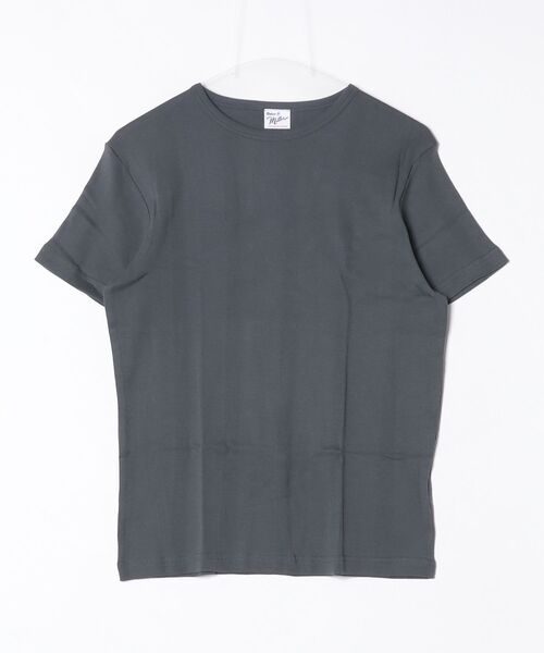 MILLER(ミラー)の「"02"≪Robert P. Miller≫パックT パネルリブ Tシャツ(Tシャツ/カットソー・メンズ・ブラック/ホワイト×ブラック/ブラウン系1/ブラック×グレー/グレー/オフホワイト/チャコールグレー・XL/L/M)」の6枚目の写真