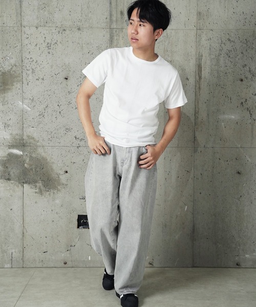 MILLER(ミラー)の「"02"≪Robert P. Miller≫パックT パネルリブ Tシャツ(Tシャツ/カットソー・メンズ・ブラック/ホワイト×ブラック/ブラウン系1/ブラック×グレー/グレー/オフホワイト/チャコールグレー・XL/L/M)」の20枚目の写真