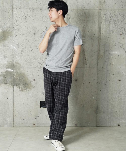 MILLER(ミラー)の「"02"≪Robert P. Miller≫パックT パネルリブ Tシャツ(Tシャツ/カットソー・メンズ・ブラック/ホワイト×ブラック/ブラウン系1/ブラック×グレー/グレー/オフホワイト/チャコールグレー・XL/L/M)」の10枚目の写真