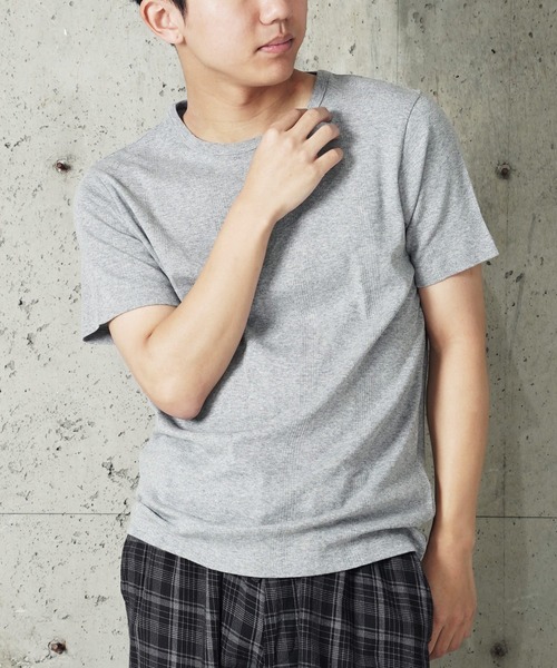 MILLER(ミラー)の「"02"≪Robert P. Miller≫パックT パネルリブ Tシャツ(Tシャツ/カットソー・メンズ・ブラック/ホワイト×ブラック/ブラウン系1/ブラック×グレー/グレー/オフホワイト/チャコールグレー・XL/L/M)」の9枚目の写真