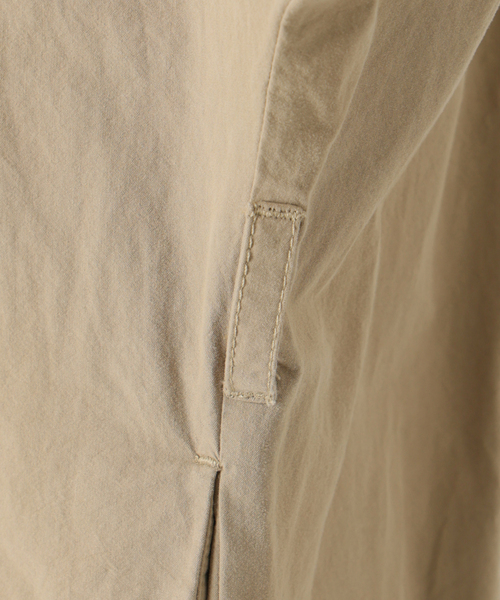 SLOBE IENA（スローブイエナ）の「《接触冷感/》HTウェザールーズバミューダサロペ（サロペット/オーバーオール・レディース・ブラック/ベージュ・FREE）」の22枚目の写真